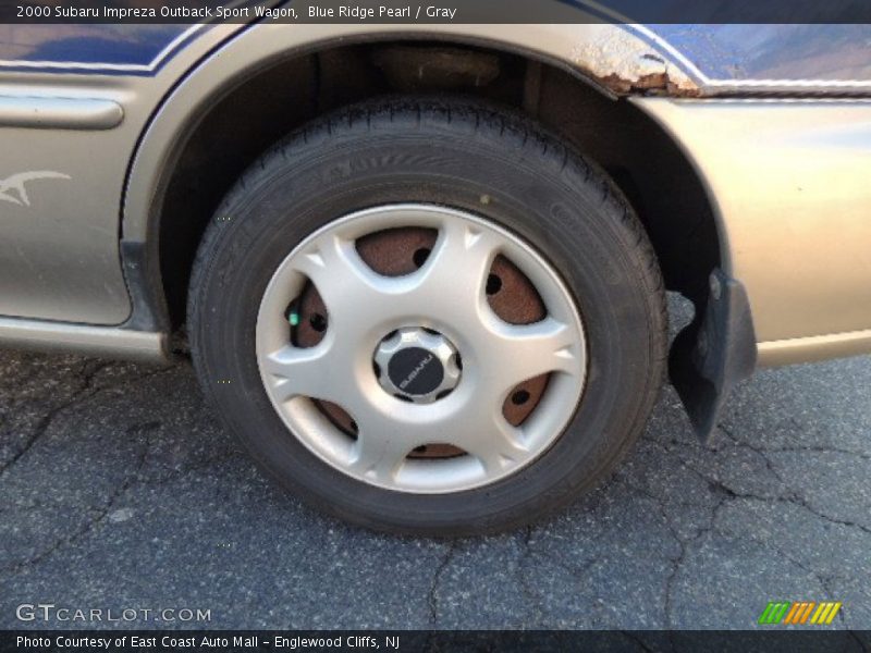 Blue Ridge Pearl / Gray 2000 Subaru Impreza Outback Sport Wagon