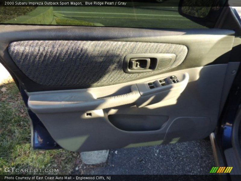 Blue Ridge Pearl / Gray 2000 Subaru Impreza Outback Sport Wagon