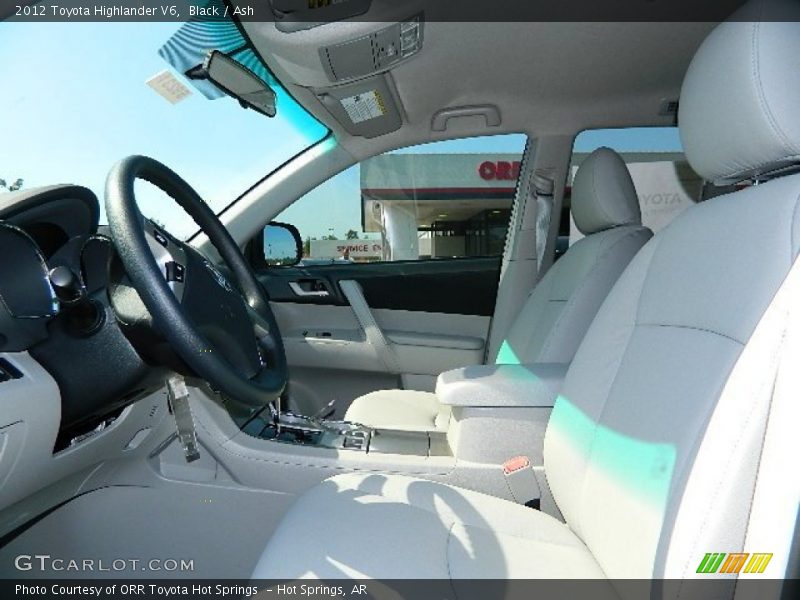 Black / Ash 2012 Toyota Highlander V6