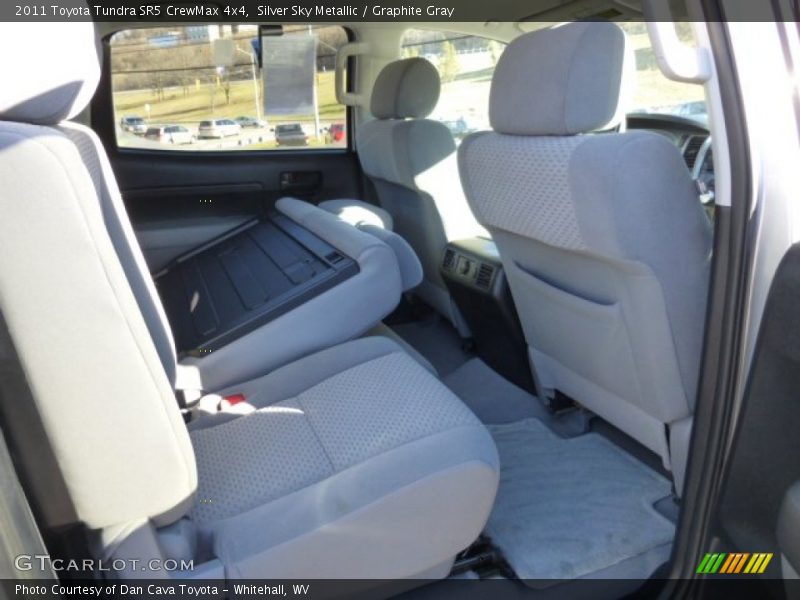 Silver Sky Metallic / Graphite Gray 2011 Toyota Tundra SR5 CrewMax 4x4