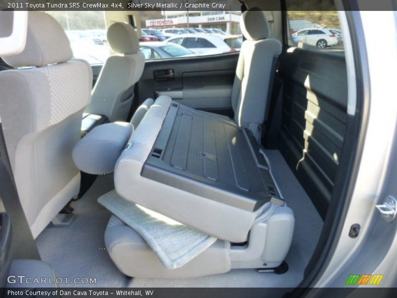 Silver Sky Metallic / Graphite Gray 2011 Toyota Tundra SR5 CrewMax 4x4