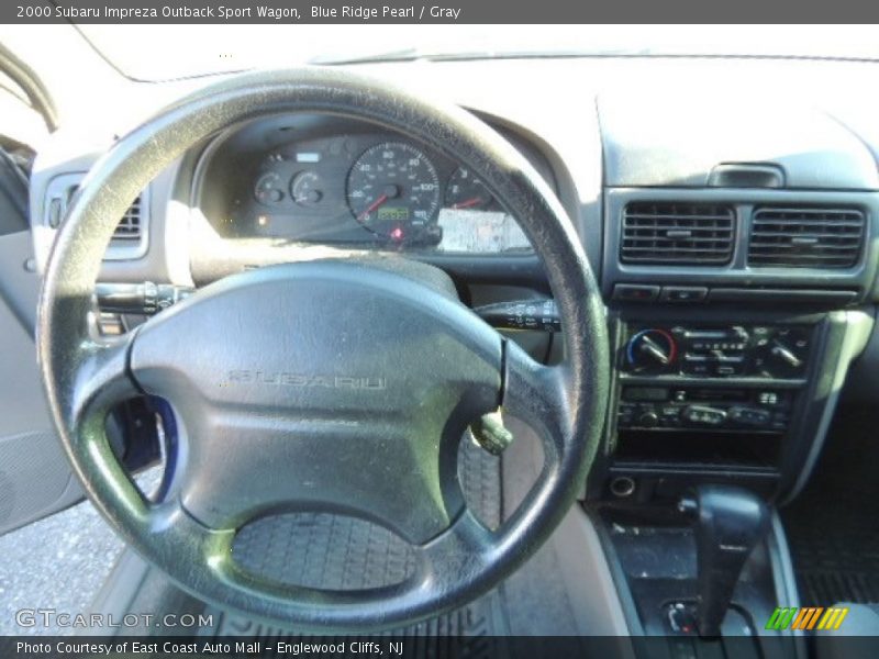 Blue Ridge Pearl / Gray 2000 Subaru Impreza Outback Sport Wagon