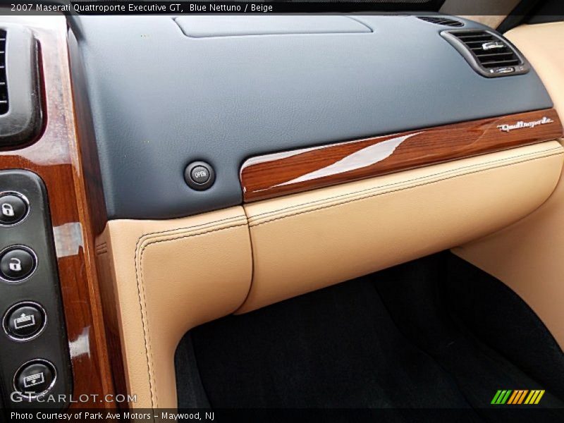 Blue Nettuno / Beige 2007 Maserati Quattroporte Executive GT