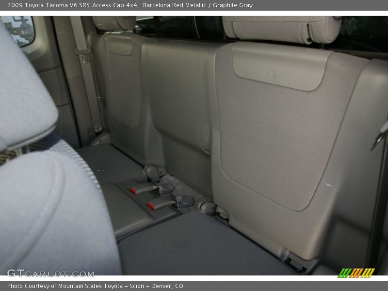 Barcelona Red Metallic / Graphite Gray 2009 Toyota Tacoma V6 SR5 Access Cab 4x4