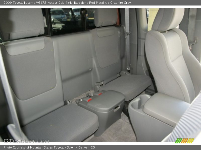 Barcelona Red Metallic / Graphite Gray 2009 Toyota Tacoma V6 SR5 Access Cab 4x4
