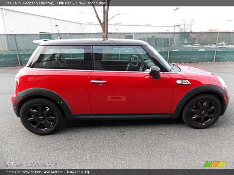 Chili Red / Grey/Carbon Black 2010 Mini Cooper S Hardtop