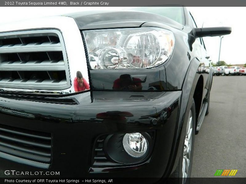 Black / Graphite Gray 2012 Toyota Sequoia Limited 4WD