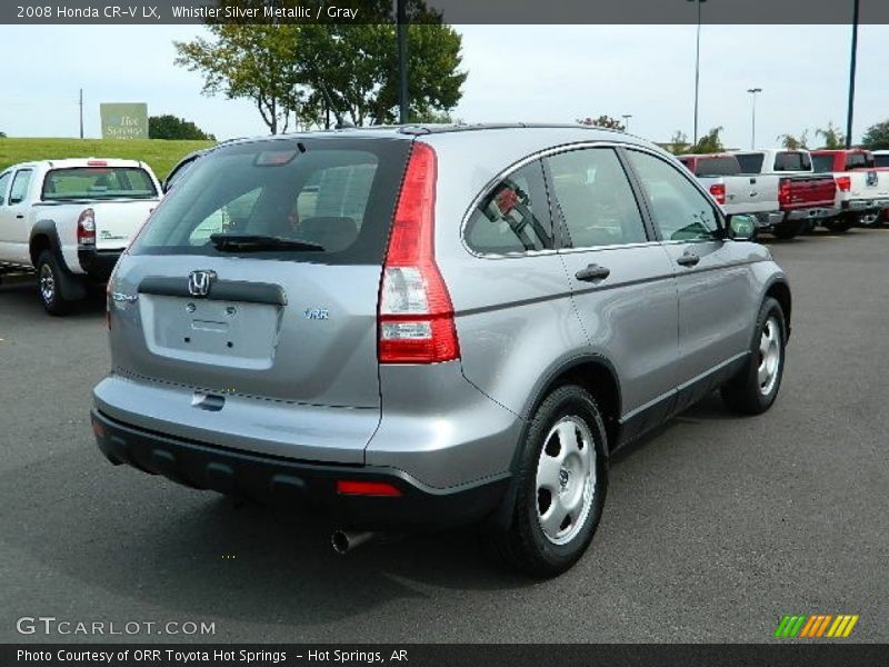 Whistler Silver Metallic / Gray 2008 Honda CR-V LX