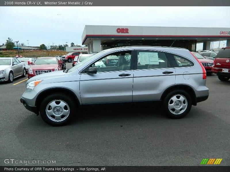 Whistler Silver Metallic / Gray 2008 Honda CR-V LX