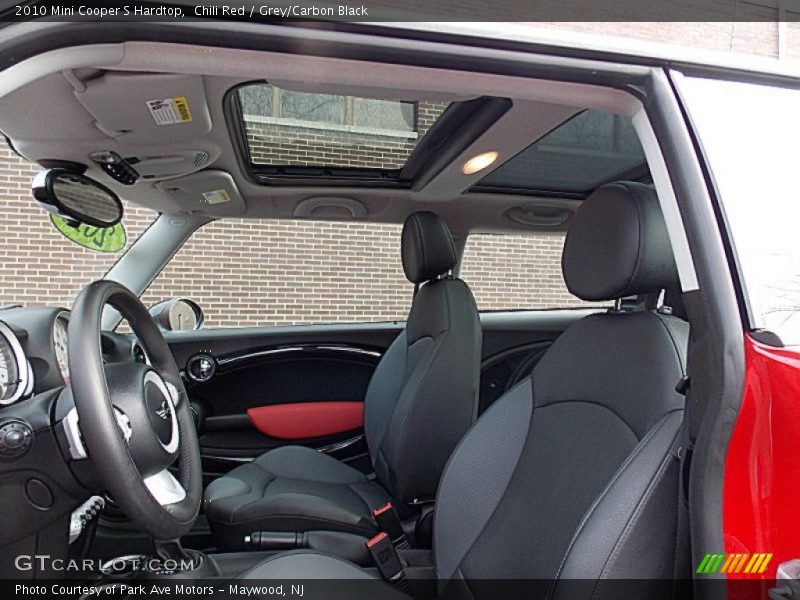 Chili Red / Grey/Carbon Black 2010 Mini Cooper S Hardtop