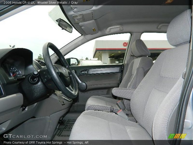 Whistler Silver Metallic / Gray 2008 Honda CR-V LX