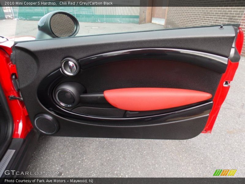 Chili Red / Grey/Carbon Black 2010 Mini Cooper S Hardtop