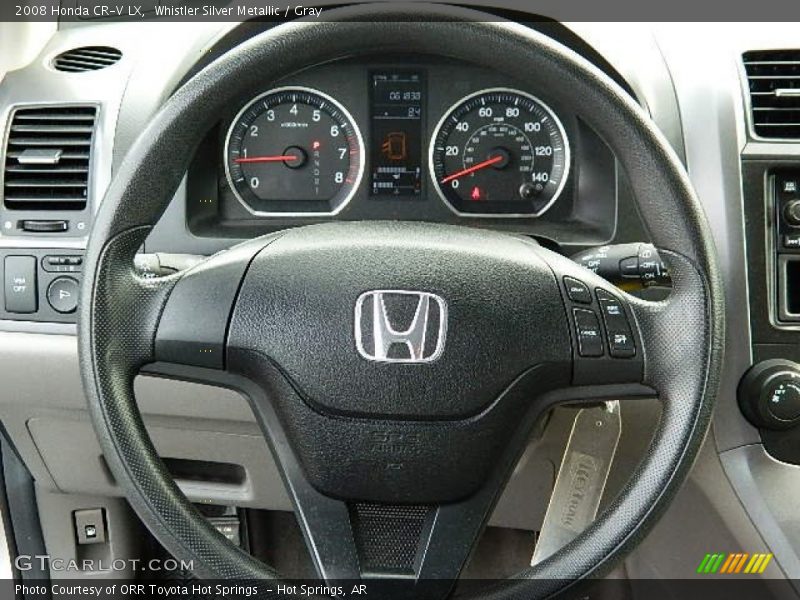Whistler Silver Metallic / Gray 2008 Honda CR-V LX