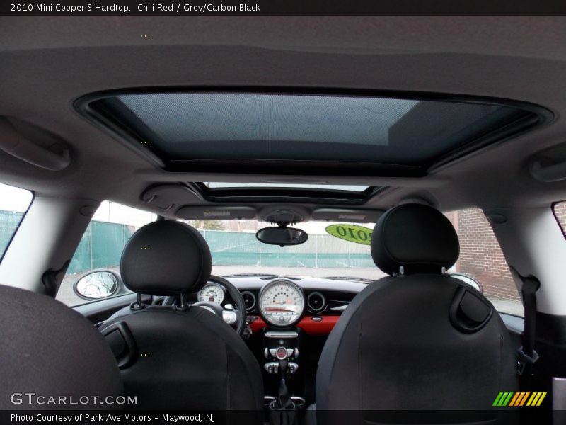 Chili Red / Grey/Carbon Black 2010 Mini Cooper S Hardtop