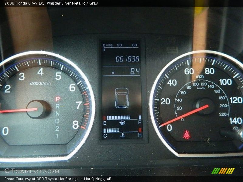 Whistler Silver Metallic / Gray 2008 Honda CR-V LX