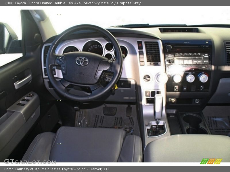 Silver Sky Metallic / Graphite Gray 2008 Toyota Tundra Limited Double Cab 4x4