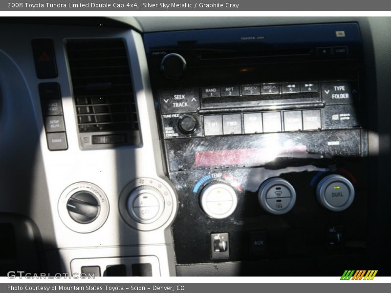 Silver Sky Metallic / Graphite Gray 2008 Toyota Tundra Limited Double Cab 4x4