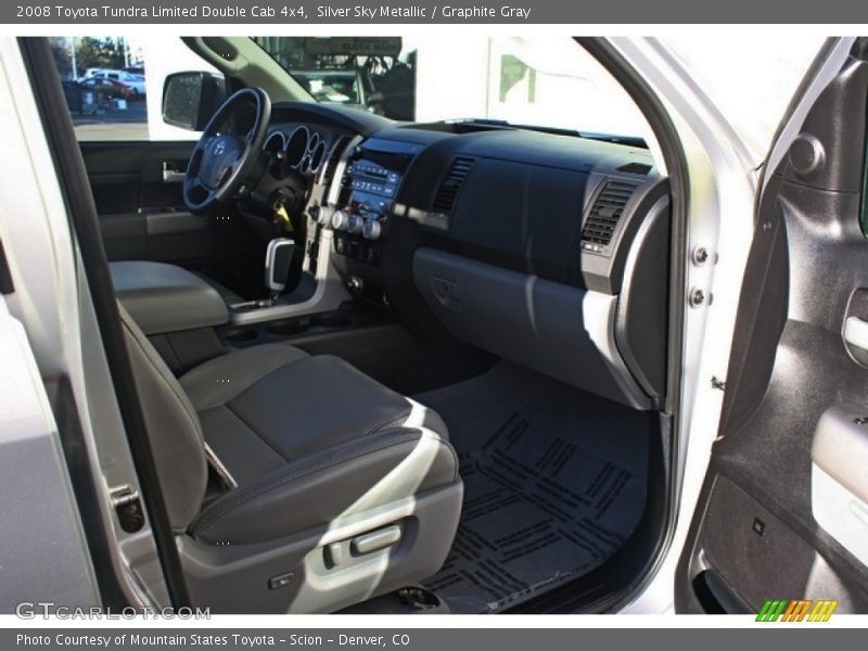 Silver Sky Metallic / Graphite Gray 2008 Toyota Tundra Limited Double Cab 4x4