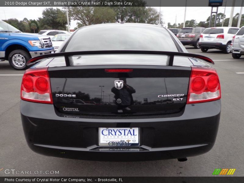 Brilliant Black Crystal Pearl / Dark Slate Gray 2010 Dodge Charger SXT
