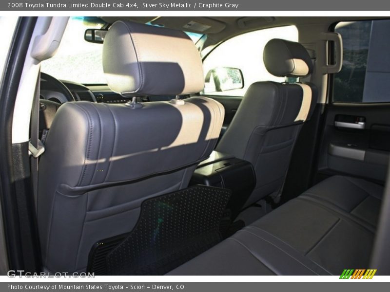 Silver Sky Metallic / Graphite Gray 2008 Toyota Tundra Limited Double Cab 4x4
