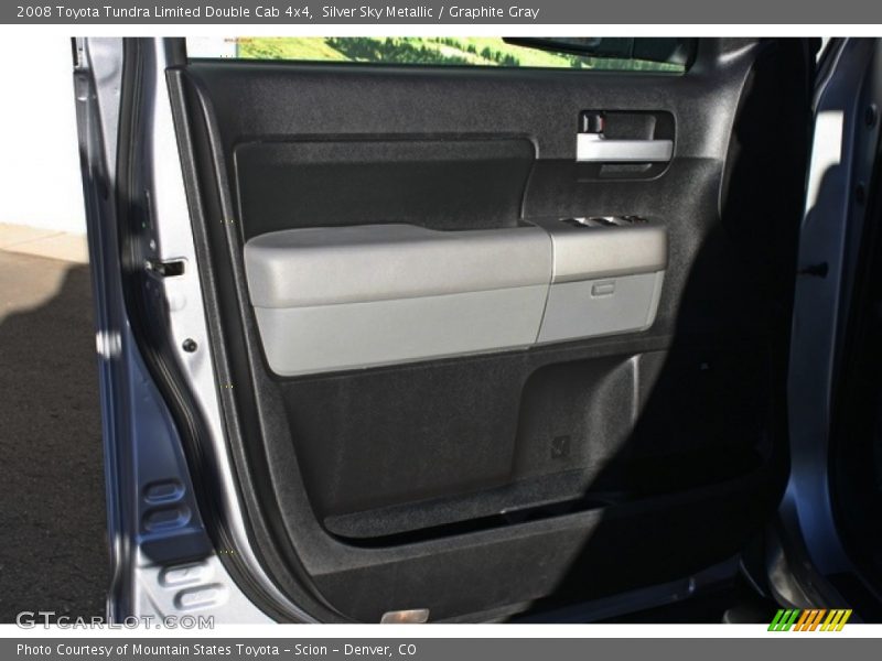 Silver Sky Metallic / Graphite Gray 2008 Toyota Tundra Limited Double Cab 4x4