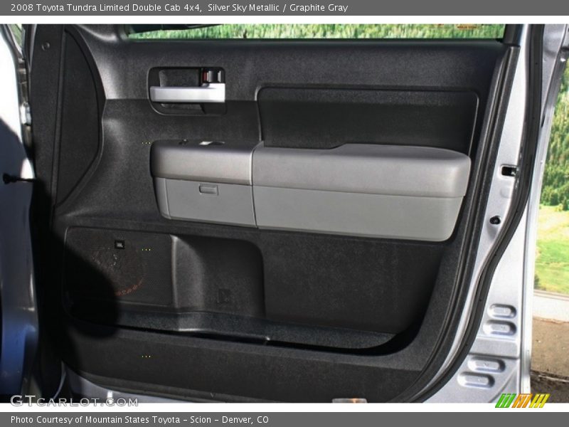 Silver Sky Metallic / Graphite Gray 2008 Toyota Tundra Limited Double Cab 4x4