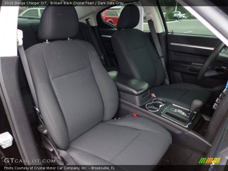 Brilliant Black Crystal Pearl / Dark Slate Gray 2010 Dodge Charger SXT