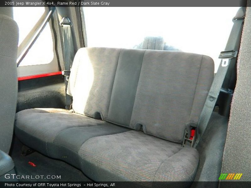 Flame Red / Dark Slate Gray 2005 Jeep Wrangler X 4x4