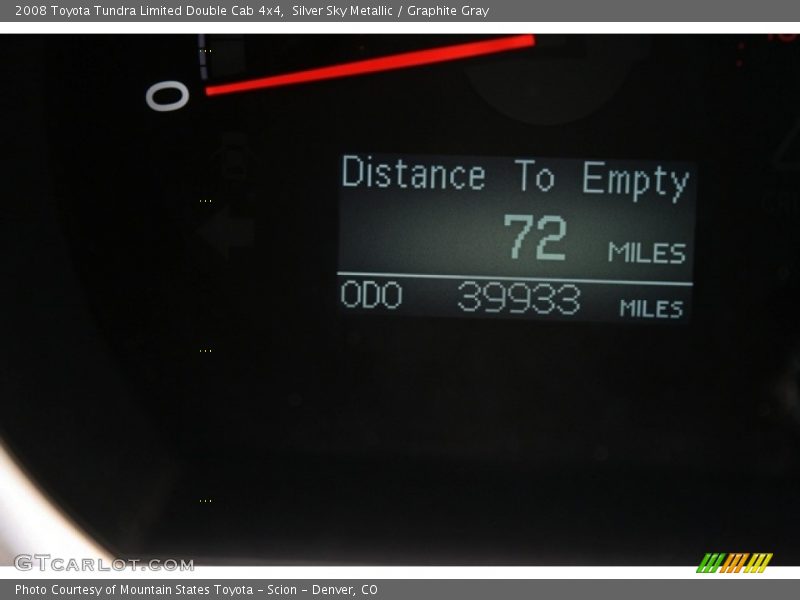Silver Sky Metallic / Graphite Gray 2008 Toyota Tundra Limited Double Cab 4x4
