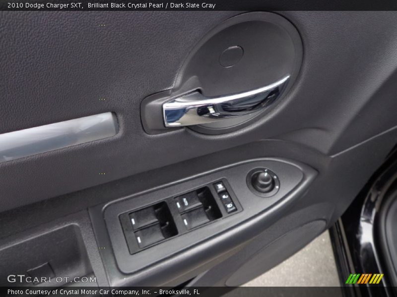 Brilliant Black Crystal Pearl / Dark Slate Gray 2010 Dodge Charger SXT