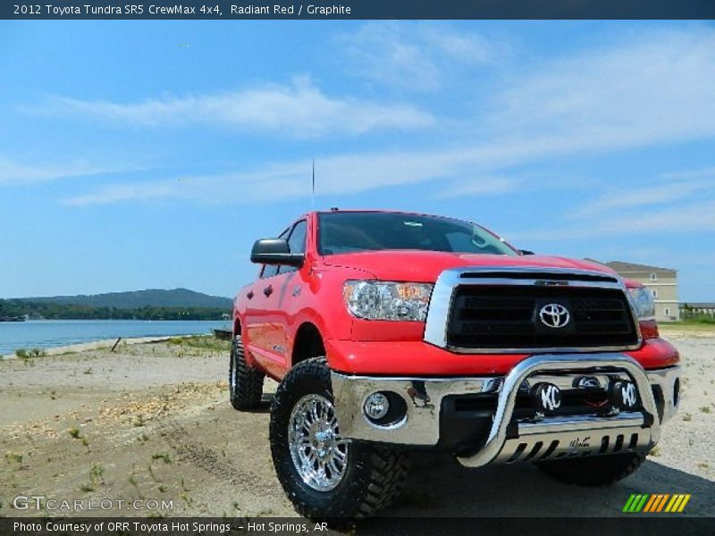 Radiant Red / Graphite 2012 Toyota Tundra SR5 CrewMax 4x4