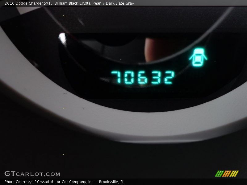 Brilliant Black Crystal Pearl / Dark Slate Gray 2010 Dodge Charger SXT