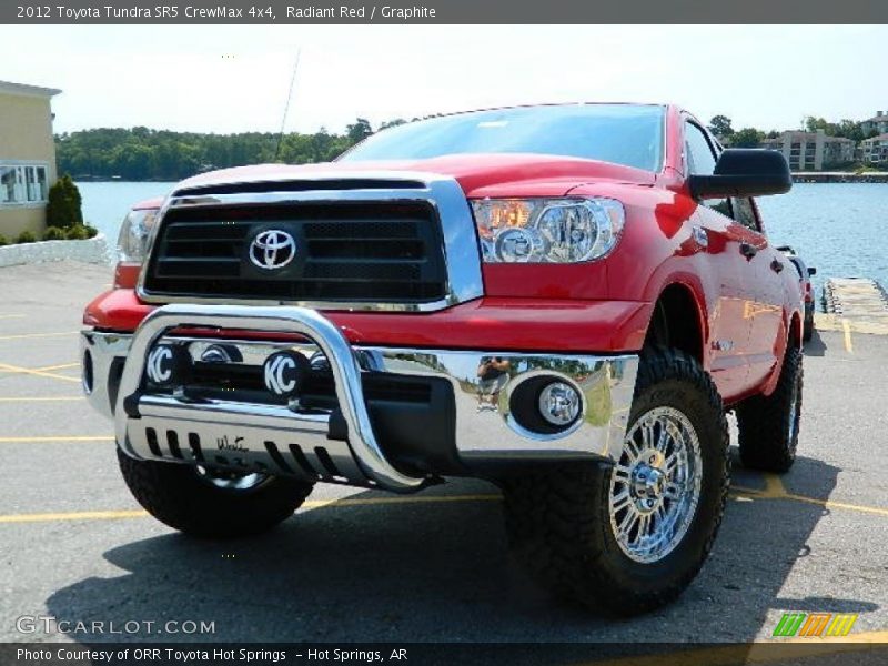 Radiant Red / Graphite 2012 Toyota Tundra SR5 CrewMax 4x4