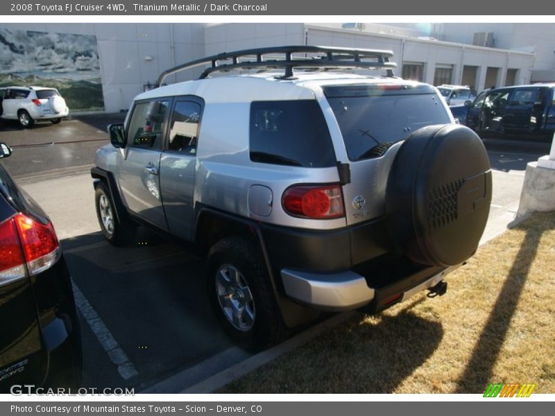 Titanium Metallic / Dark Charcoal 2008 Toyota FJ Cruiser 4WD