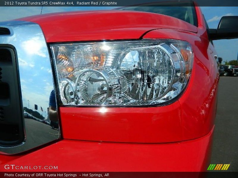 Radiant Red / Graphite 2012 Toyota Tundra SR5 CrewMax 4x4