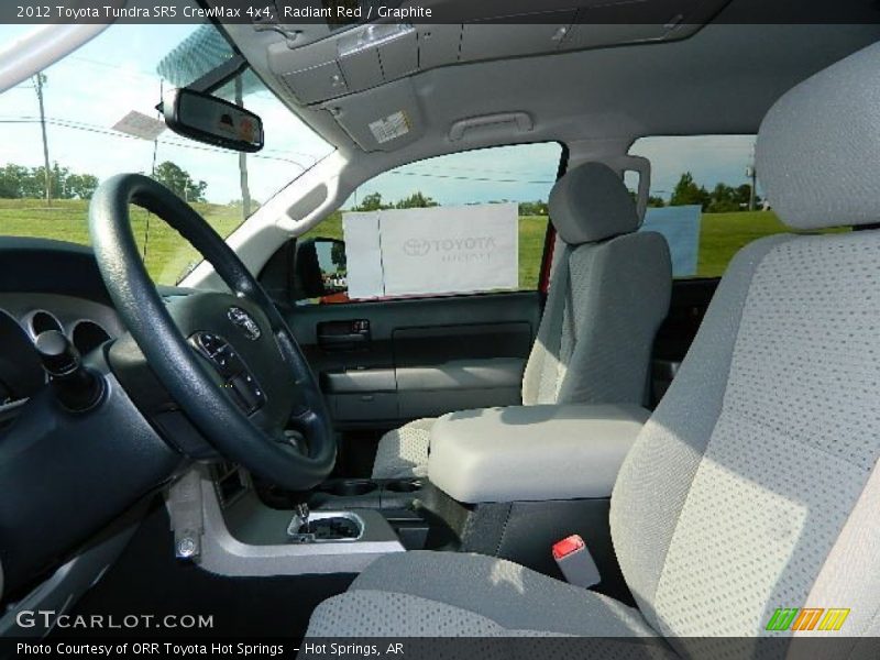 Radiant Red / Graphite 2012 Toyota Tundra SR5 CrewMax 4x4