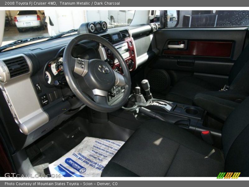 Titanium Metallic / Dark Charcoal 2008 Toyota FJ Cruiser 4WD