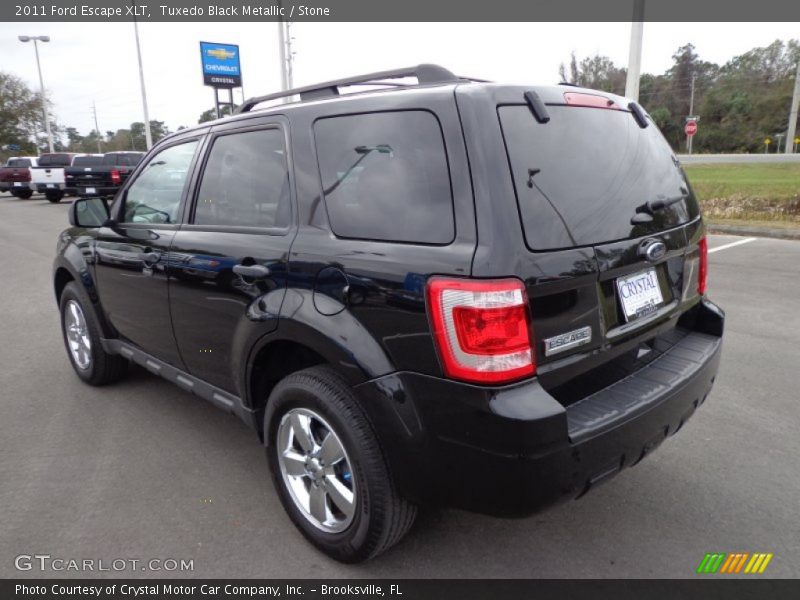 Tuxedo Black Metallic / Stone 2011 Ford Escape XLT