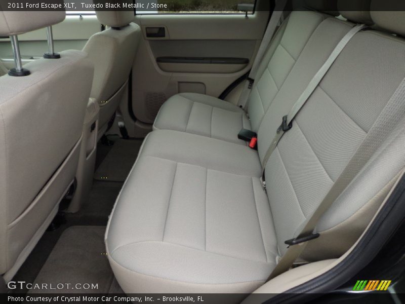 Tuxedo Black Metallic / Stone 2011 Ford Escape XLT