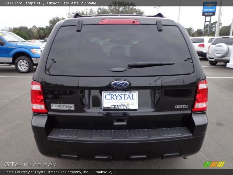Tuxedo Black Metallic / Stone 2011 Ford Escape XLT