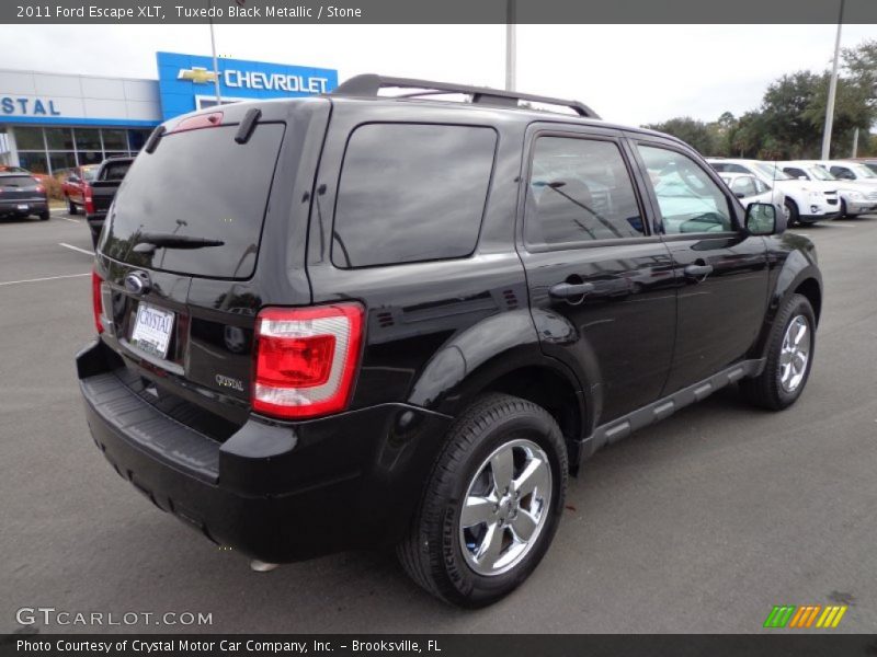 Tuxedo Black Metallic / Stone 2011 Ford Escape XLT