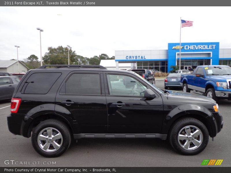 Tuxedo Black Metallic / Stone 2011 Ford Escape XLT