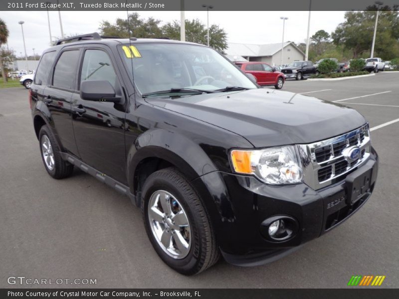 Tuxedo Black Metallic / Stone 2011 Ford Escape XLT