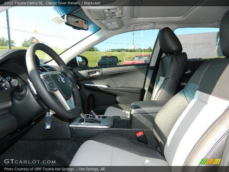Classic Silver Metallic / Black/Ash 2012 Toyota Camry SE