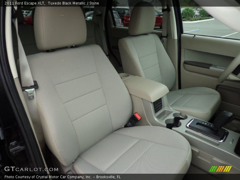 Tuxedo Black Metallic / Stone 2011 Ford Escape XLT