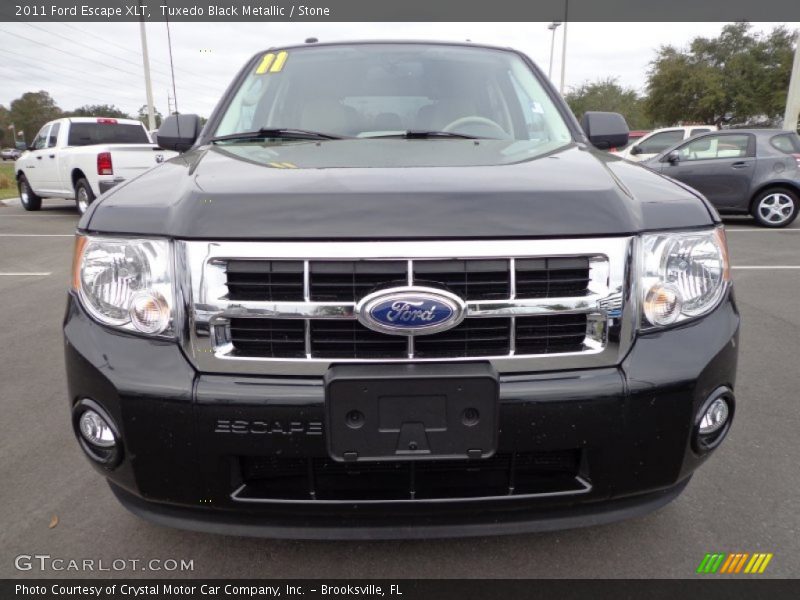 Tuxedo Black Metallic / Stone 2011 Ford Escape XLT