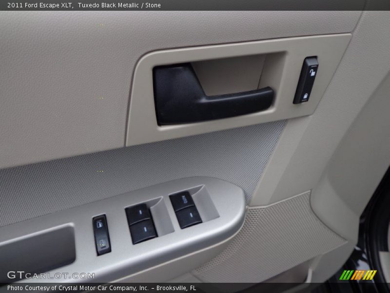 Tuxedo Black Metallic / Stone 2011 Ford Escape XLT