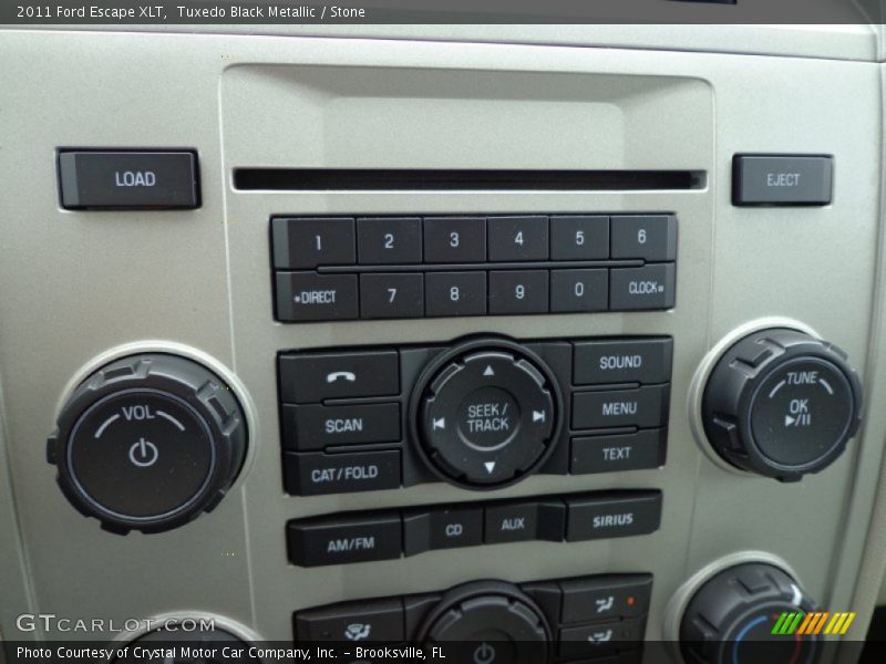 Tuxedo Black Metallic / Stone 2011 Ford Escape XLT