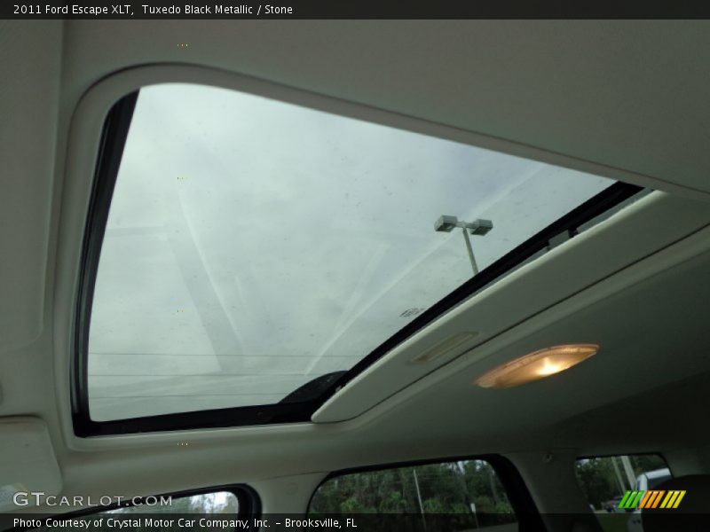 Tuxedo Black Metallic / Stone 2011 Ford Escape XLT