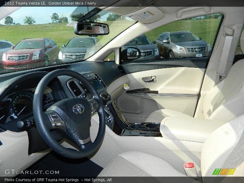 Golden Umber Mica / Ivory 2012 Toyota Venza LE